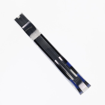 Finch Sugar House Pretty Boy Blue Note Folding Knife Layered Black/Blue G10 Handle 14C28N Clip Point Plain Edge Satin Finish