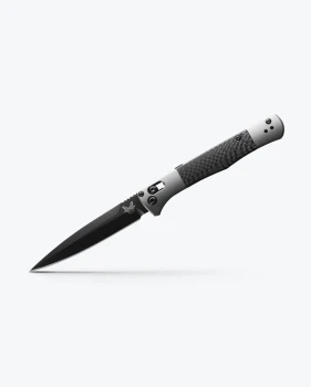 Benchmade Auto Fact Automatic Knife Carbon Fiber Aluminum Handle S90V DLC Coated Blade 4170BK