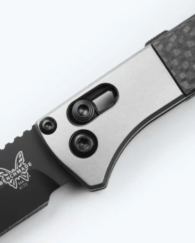Benchmade Auto Fact Automatic Knife Carbon Fiber Aluminum Handle S90V DLC Coated Blade 4170BK