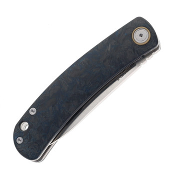 (No Box) Maxace Beetle 1 Folding Knife Carbon Fiber/Titanium Handle S90VPlain Edge MBT02