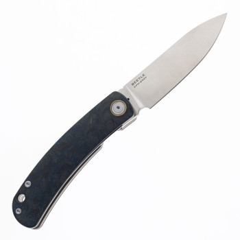 (No Box) Maxace Beetle 1 Folding Knife Carbon Fiber/Titanium Handle S90VPlain Edge MBT02