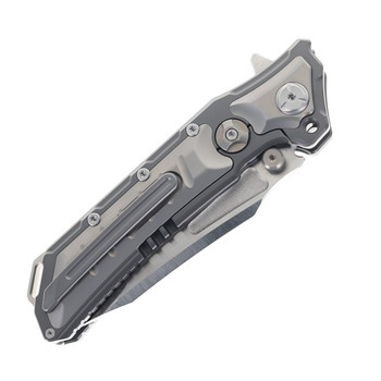 (No Box) Maxace Hephaestus Folding Knife Titanium Handle M390 Blade MHPS06