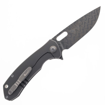 (No Box-Scratched) Maxace Balance 10th Anniversary Folding Knife Titanium Handle Zirconium Inlays M390 Blade MM32-1-E