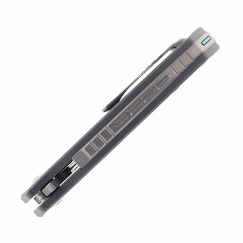 (No Box-Scratched) Maxace Balance 10th Anniversary Folding Knife Titanium Handle Zirconium Inlays M390 Blade MM32-1-E