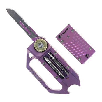 Rike Multifunctional Tool Purple 6AL4V Titanium Hasp-Pu