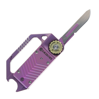 Rike Multifunctional Tool Purple 6AL4V Titanium Hasp-Pu