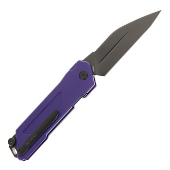 Ketuo Daedalus Folding Knife Purple G10 Handle 14C28N Plain Edge TiC Coated Finish Daedalus PUR/B