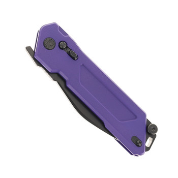 Ketuo Daedalus Folding Knife Purple G10 Handle 14C28N Plain Edge TiC Coated Finish Daedalus PUR/B