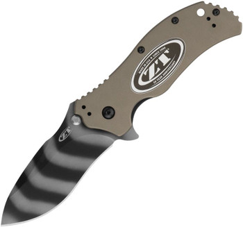 Zero Tolerance Linerlock/Flipper Folding 20th Anniversay Flat Dark