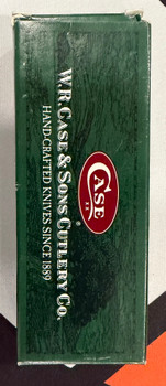 (From Collection) Case XX Medium Toothpick Pocket Knife Deer Track Smooth Bone Handle Tru-Sharp Stainless Blade 08157