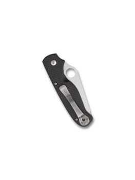 Spyderco ButtonUp Folding Knife Carbon Fiber/G10 Handle 8Cr13MoV Partial Serrated Blade C275CFPS