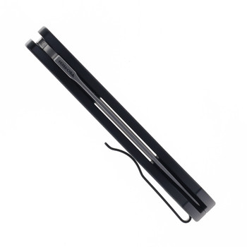 Pro-Tech Brend Classic Automatic Knife Diamond Textured Black Aluminum MagnaCut Stonewashed WB1105