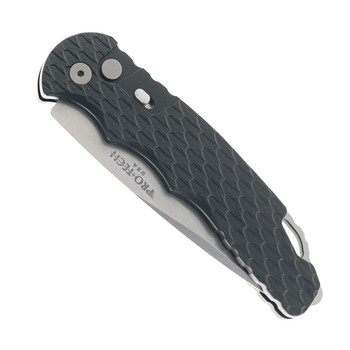 Pro-Tech Tactical Response Automatic Knife Black Feather Texture MagnaMax Stonewashed T4105-F-MM