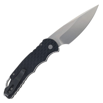 Pro-Tech Tactical Response Automatic Knife Black Feather Texture MagnaMax Stonewashed T4105-F-MM