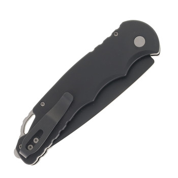 Pro-Tech Tactical Response Automatic Knife Black Aluminum Saber Grind DLC MagnaMax T4103-MM
