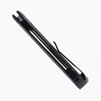 Pro-Tech Vero Synapse 2 Automatic Knife Black Herringbone Aluminum Stonewashed MagnaMax VERO2105-MM