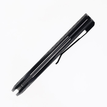Pro-Tech Vero Synapse 2 Automatic Knife Black Herringbone Aluminum Stonewashed MagnaMax VERO2105-MM