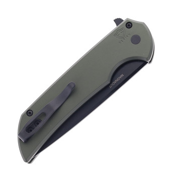 Pro-Tech Mordax Folding Knife Green Aluminum Handle DLC Magnacut Blade MX103-LTD-Green