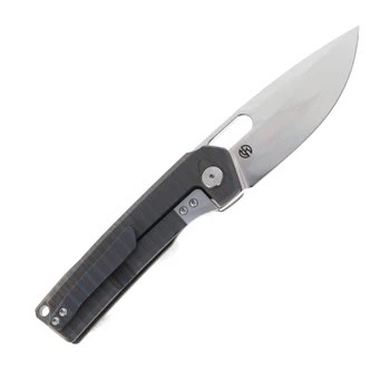 Vanguard Breaker Integral Pocket Knife Flame Titanium Handle Super-Mirror Vanax Blade