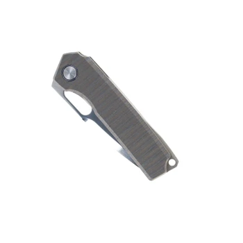 Vanguard Breaker Integral Pocket Knife Flame Titanium Handle Super-Mirror Vanax Blade