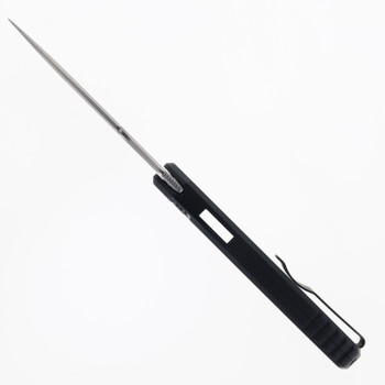 Pro-Tech Spartan Blades Pallas Automatic Knife Black Aluminum 3.7" Stonewashed MagnaCut SB1101
