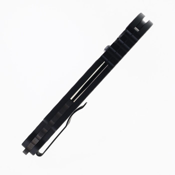 Pro-Tech TR-4 Automatic Knife Black Feather Aluminum 4" DLC MagnaMax T4106 F MM