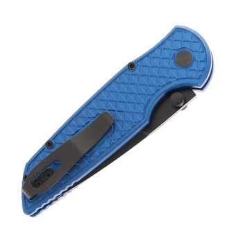 Pro-Tech TR-3 Integrity Manual Knife Blue Relic Aluminum 3.5" DLC MagnaCut INT1106-Blue