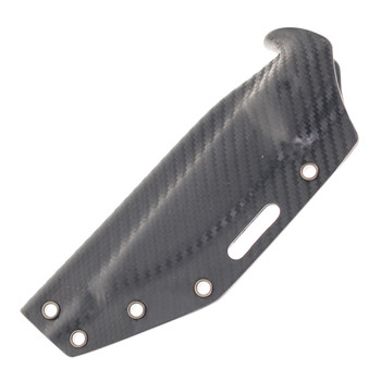 Work Tuff Gear Ninjuko Fixed Blade AEBL VT Stonewash Blade Black G10 Handle with Neon Green Liner Carbon Fiber Sheath