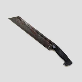 Work Tuff Gear Sea-X Fixed Blade SKS51 Copper Washed Blade Black G10 Handle