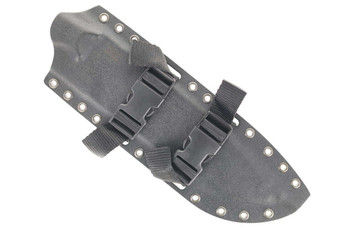 Work Tuff Gear Bear Claw Fixed Blade SKS51 Dark Washed Rugged-F Blade Green Burlap Canvas Micarta Handle