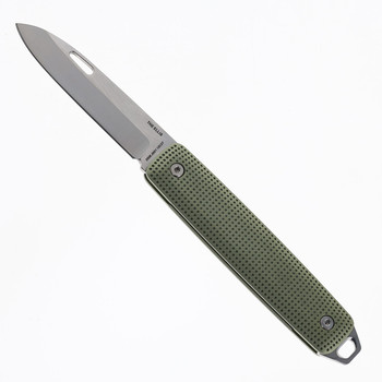 (Light Scartches) Open Box/Returned James Brand The Ellis Folding Knife Grove Aluminum Handle VG-10 Drop Point Plain Edge KN131266-00