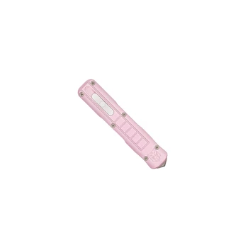 CobraTec Small Raptor OTF Automatic Knife Pink Aluminum Handle D2 Blade CTSRPTPNKDAGNS