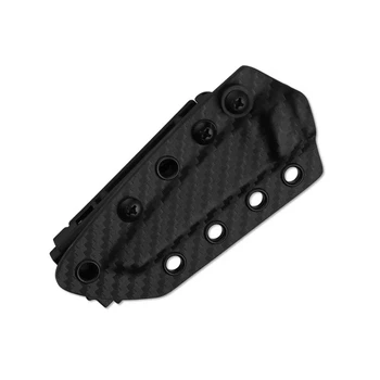 Kizer Hallow Fixed Blade Knife Black/Yellow Aluminum/GID G10 Handle CPM 10V Reverse Tanto Plain Edge Black Coated Finish 1123HW1