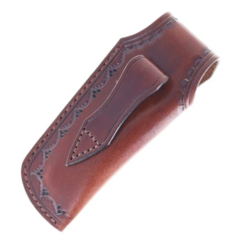 Trivisa Lepus-02 Liner Lock Folding Knife Steel/Bone Handle Damascus Plain Edge YZ03-WB-D/P