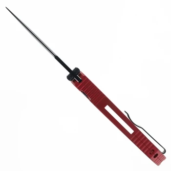 Pro-Tech INT1106-REPTILE Red TR-3 Integrity Manual Red Reptile Aluminum Black DLC MagnaCut