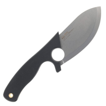 Petrified Fish PFH01 EEL Multifunctional Fixed Blade Knife Black G10 Handle 9CR18MOV Plain Edge PFH01DW