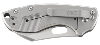 CRKT Pilar Frame Lock Knife Stainless Steel Handle Plain 8Cr13M0V Satin Sheepsfoot Blade 5311