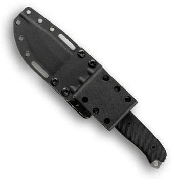 Reiff Knives Vicon Fixed Blade Knife Black G10 Handle MagnaCut Clip Point Plain Edge Stonewash Finish VN119BLGB LKA