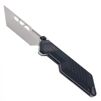 Ketuo Mutiny Folding Knife Black G10 Handle 14C28N Plain Edge Bead Blast Finish BK/P