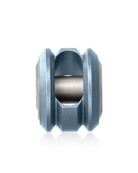 Bestechman Paracord Lanyard Bead Titanium Blue BM19C