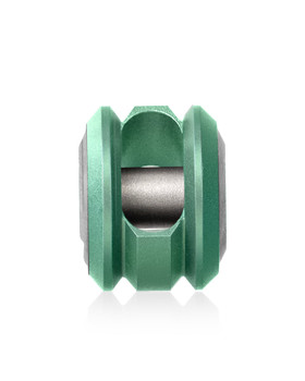 Bestechman Paracord Lanyard Bead Titanium Green BM19D