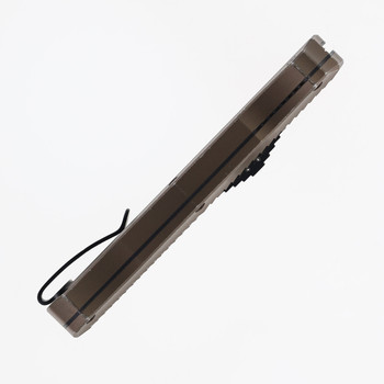 (Marks on blade) QSP QS111-A Mamba Knife Black Satin VG-10 Drop Point Carbon Fiber Handle
