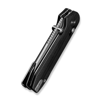 Civivi Lil Yonder Folding Knife Black G10 Handle 14C28N Spey Point Plain Edge Stonewash Finish C25025B-1