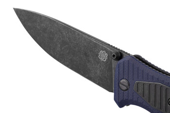 Poikilo Blade Thermic Tactical Plasma 2026C Folding Knife Navy Blue G10 3.91" Black Stonewash M390 Drop Point