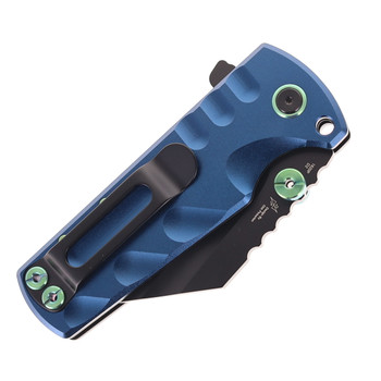 Artisan Cutlery Proponent Folding Knife Blue Aluminum Handle 4" D2 Wharncliffe 1820P-BAL