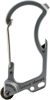 Outdoor Element Firebiner Silverthorne Carabiner Silver Coated Stainless ODEF1SR