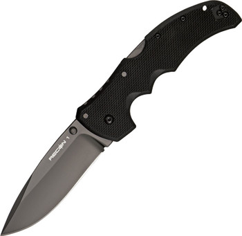 Cold Steel Recon 1 Knife Black G-10 Handle Black Spear Point Blade S35VN Steel 27BS