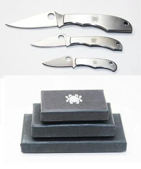 Spyderco Bug Set 3 Knives The Bug, Honeybee, Grasshopper C133P C137P & C138P