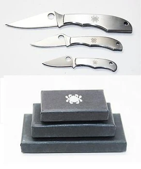 Spyderco Bug Set 3 Knives The Bug, Honeybee, Grasshopper C133P C137P & C138P