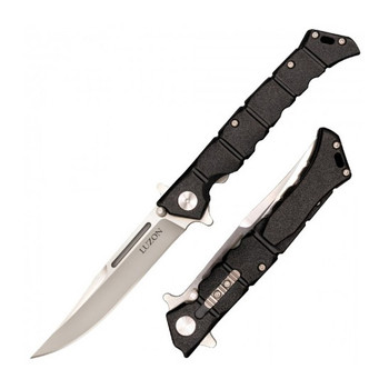Cold Steel Medium Luzon Flipper Pocket Knife Plain edge Clip Point Blade 20NQL
